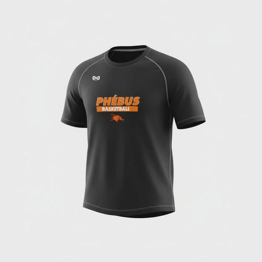 T-shirt manches courte PHÉBUS BASKETBALL (performance)